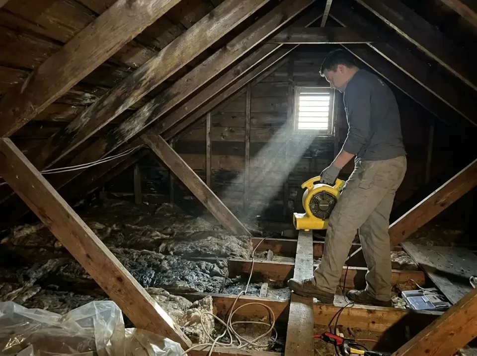 attic-water-damage-drying-proc-007 — frequently asked questions, Emergency Water Extraction & 24/7 Flood Response in Coronad…
